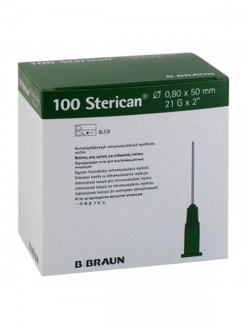 Sterican, Jednorazowa igła...