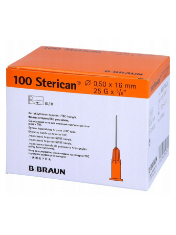 Sterican, Jednorazowa igła...