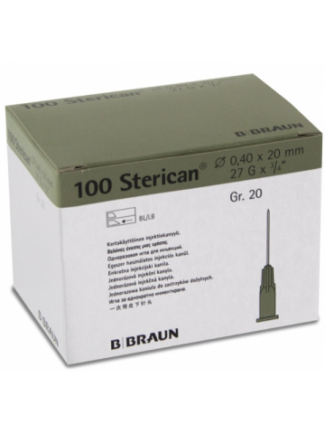 Sterican, Jednorazowa igła...