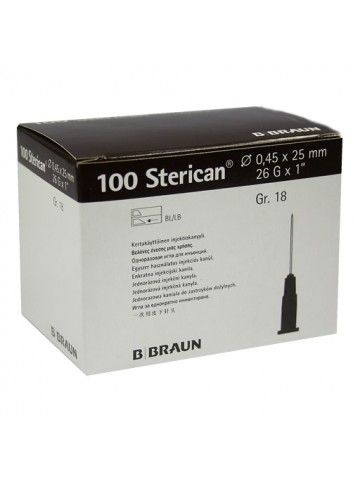 Sterican, Jednorazowa igła...