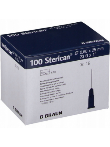 Sterican, Jednorazowa igła...