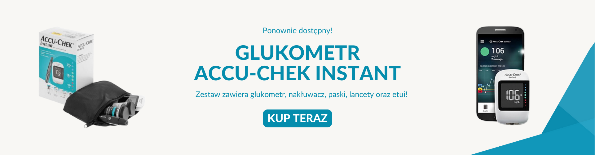  Glukometr Accu-Chek Instant ponownie dostępny